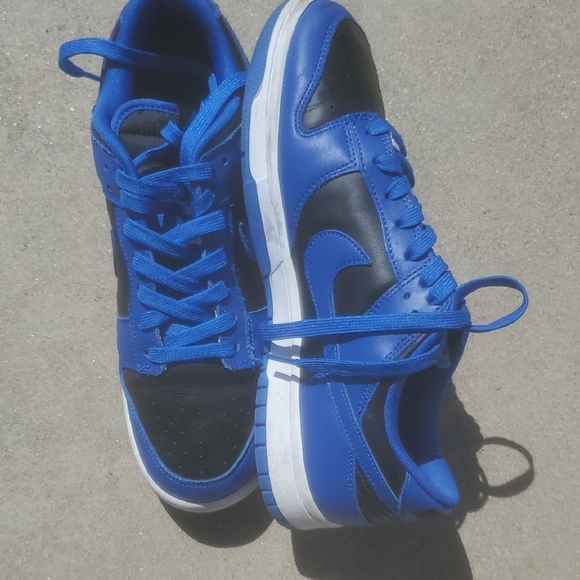 Nike Dunk Low Cobalt Size 9 Great CONDITION - Picture 1 of 6